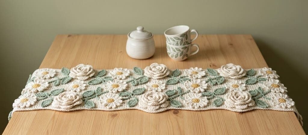 15 Beautiful Crochet Table Runner Ideas for Your Home